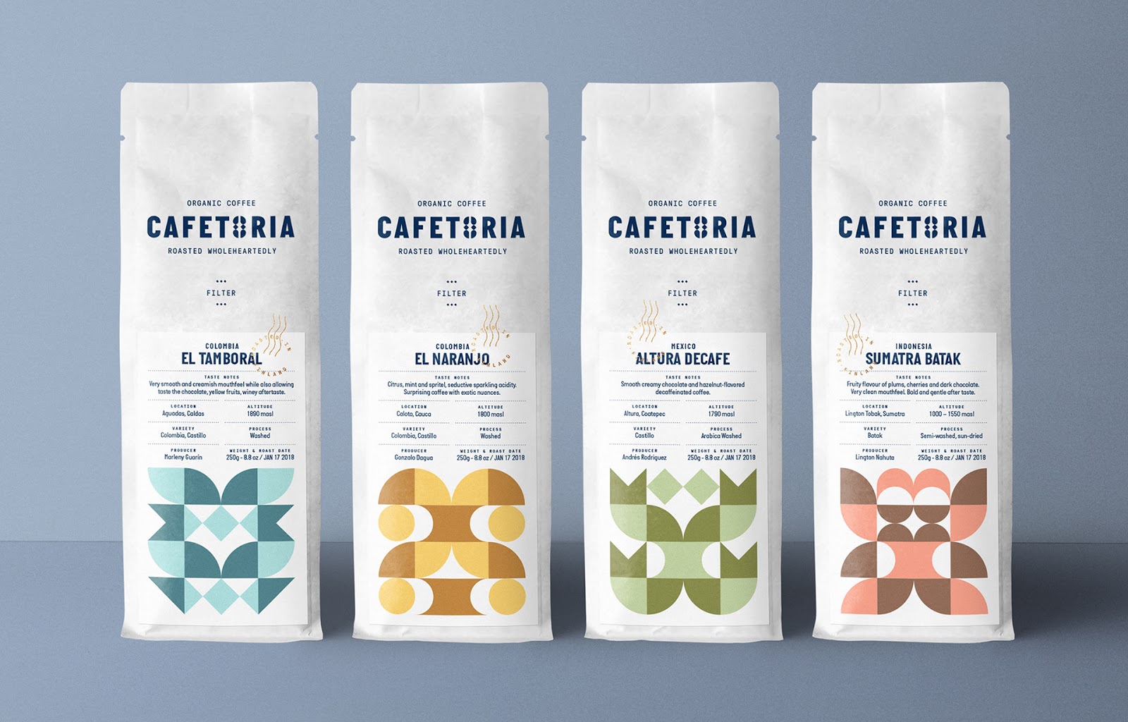 芬兰咖啡西安四喜品牌包装设计